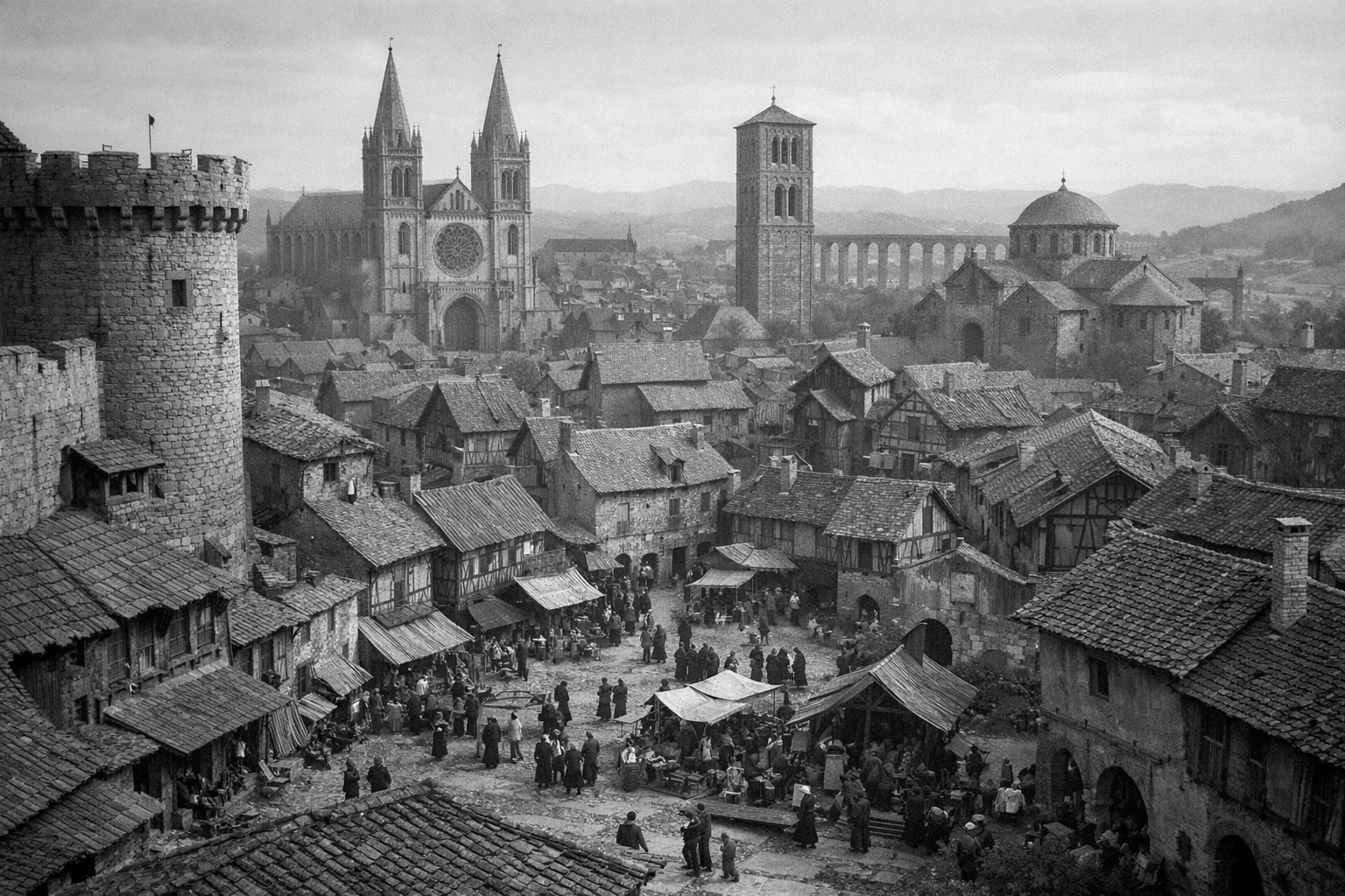 Średniowieczne miasta